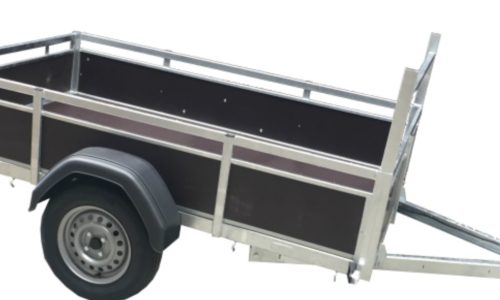 Aanghangwagen 500kg 25x13m