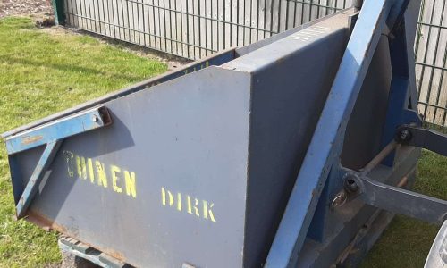 Grondbakje 130cm (voor tractor)