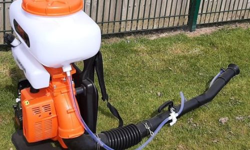 Rugsproeier met motor (B-merk)
