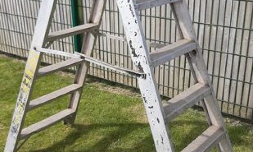 Trapladder werkhoogte 3,5 m