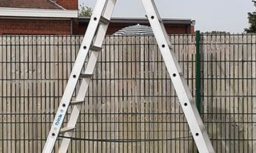 Trapladder werkhoogte 4,5 m